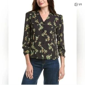 Cabi Ovation Blouse Size L Floral